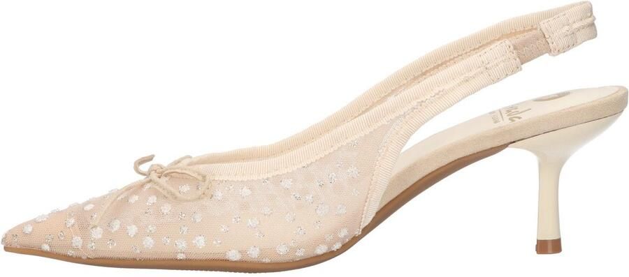 La Strada Slingback Met Glitter Wit Mesh Damesschoenen - Foto 2