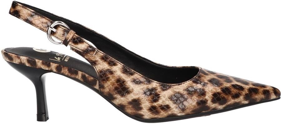 La Strada Slingback Pump Luipaard Damesschoenen