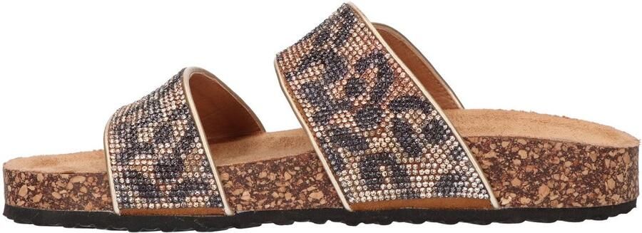 La Strada Slipper Leopard Glitter Synthetisch Damesschoenen - Foto 2