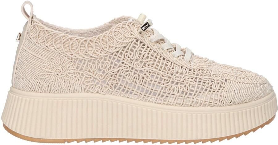 La Strada Sneaker Beige Damesschoenen