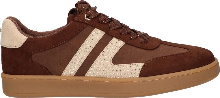 La Strada Sneaker Bruin Damesschoenen