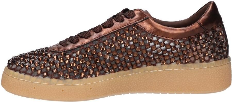 La Strada Sneaker Bruin Damesschoenen