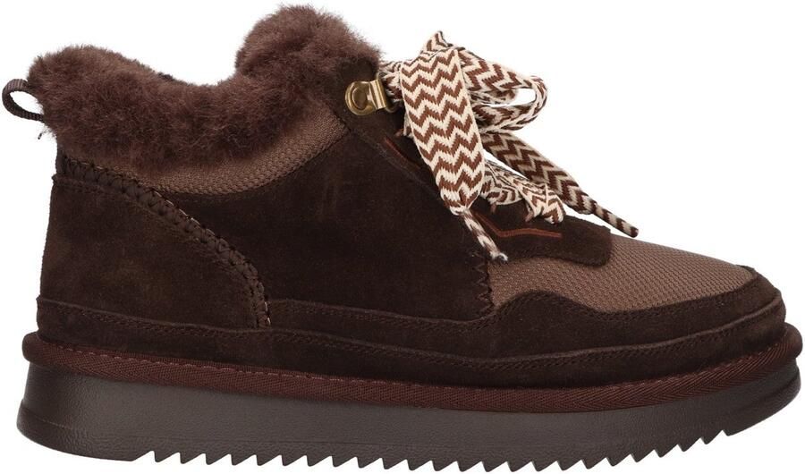 La Strada Sneaker Bruin Damesschoenen
