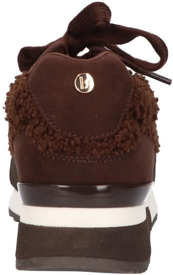 La Strada Sneaker Bruin Met Bont Damesschoenen - Foto 2