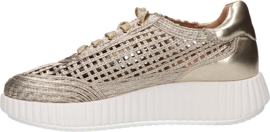 La Strada Sneaker Goud Textiel Damesschoenen - Foto 2