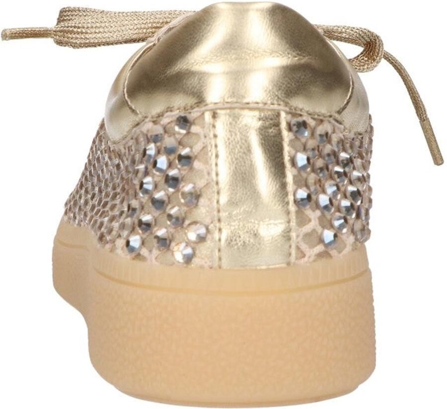 La Strada Sneaker Met Steentjes Goud Mesh Damesschoenen - Foto 2