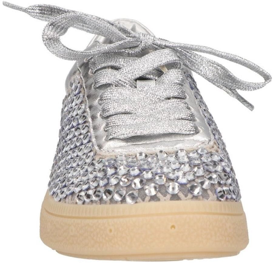 La Strada Sneaker Met Steentjes Zilver Mesh Damesschoenen - Foto 2