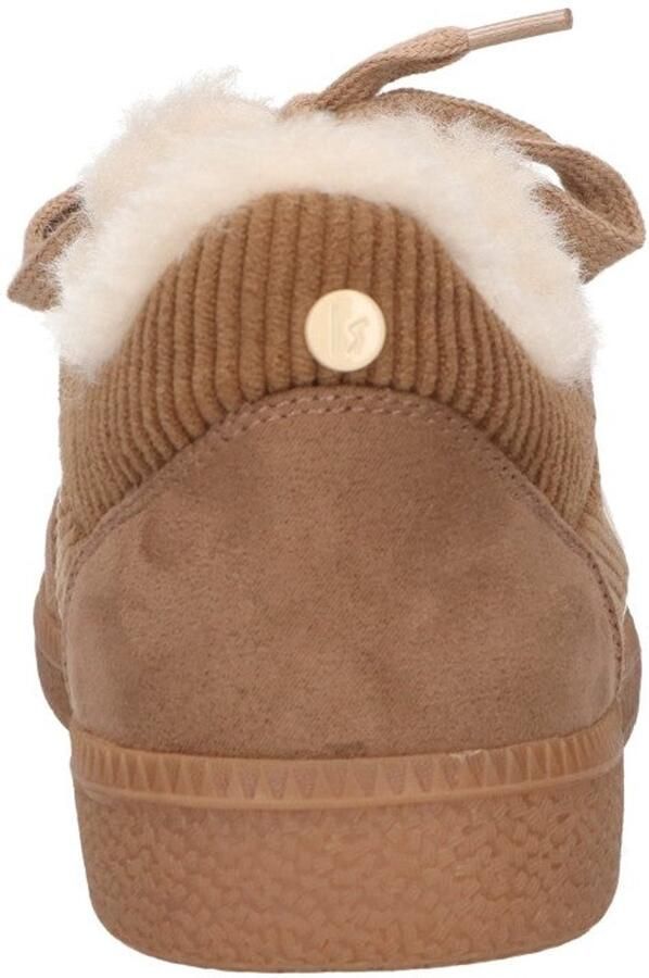 La Strada Sneaker Taupe Met Bont Damesschoenen - Foto 3