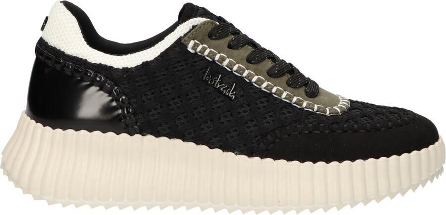 La Strada Sneaker Zwart Textiel Damesschoenen