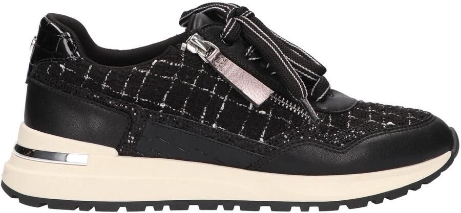 La Strada Sneaker zwart met rits dames
