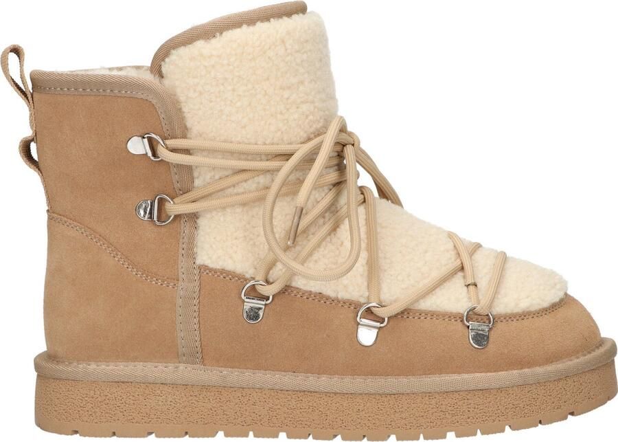 La Strada Snowboot Beige Suede Damesschoenen