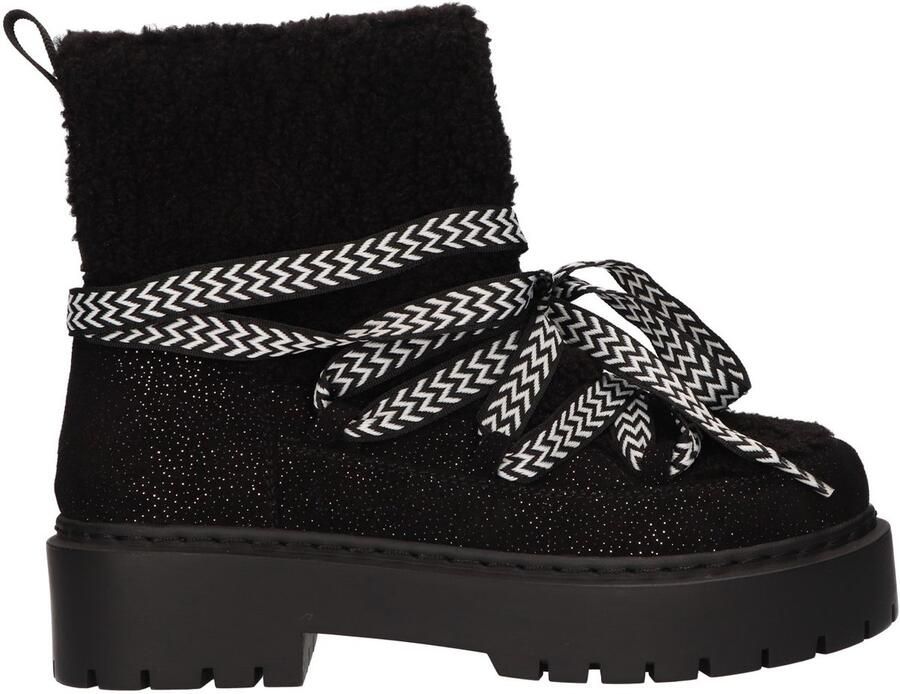La Strada Snowboot Zwart Suede Damesschoenen - Foto 2