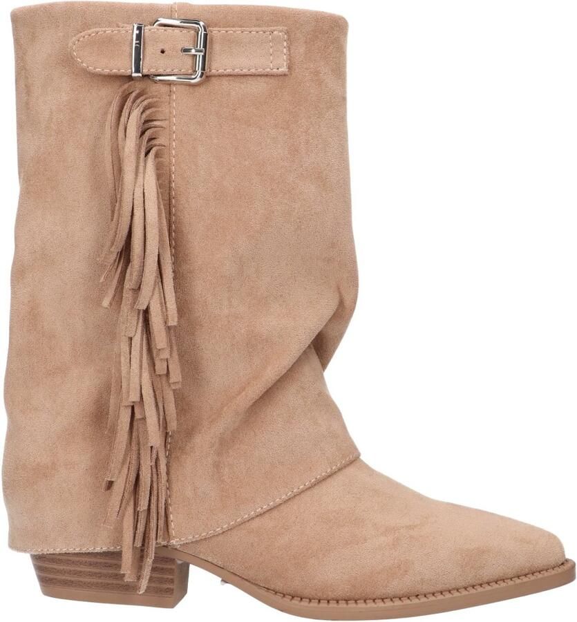 La Strada Western boot beige dames