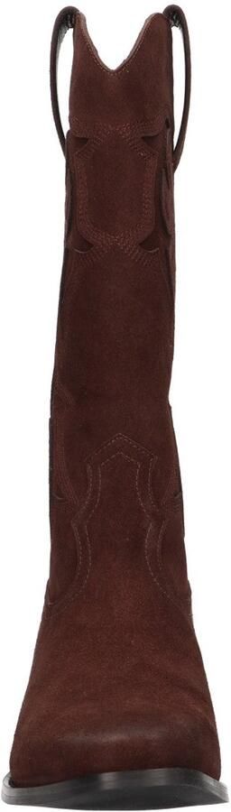 La Strada Western Boot Bruin Leer Damesschoenen