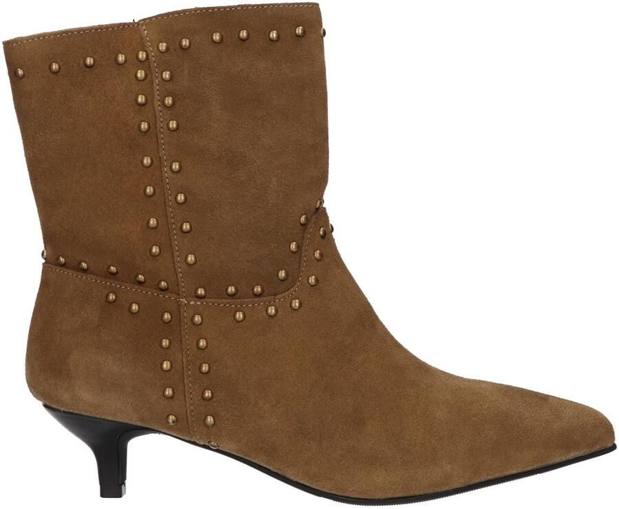 La Strada Western Boots Kaki Leer Damesschoenen