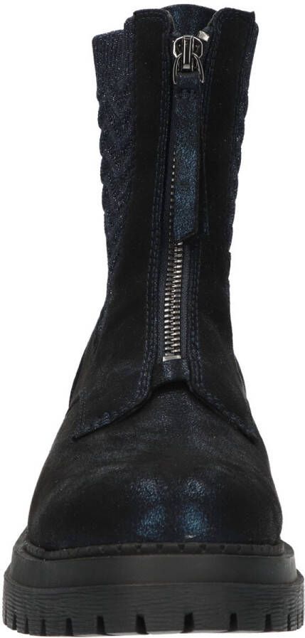 La Strada Laars blauw met rits dames