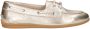 La Strada leren bootschoen goud metallic dames - Thumbnail 2