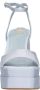 La strada Stijlvolle Gesp Hoge Hak Sandalen Blue Dames - Thumbnail 4