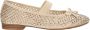 La Strada Loafer beige met steentjes dames - Thumbnail 1