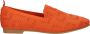La Strada knitted loafers met glitters oranje - Thumbnail 2
