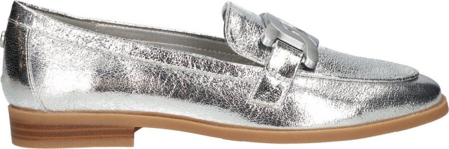 La strada Zilver Metallic Loafers voor Dames Gray Dames - Foto 3