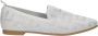 La Strada knitted loafers met glitters zilver - Thumbnail 2