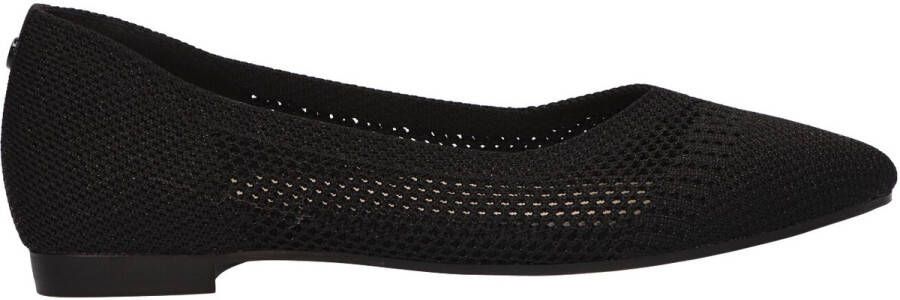 La Strada Loafer zwart knitted dames