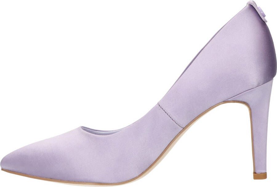 La Strada Pumps paars satijn dames