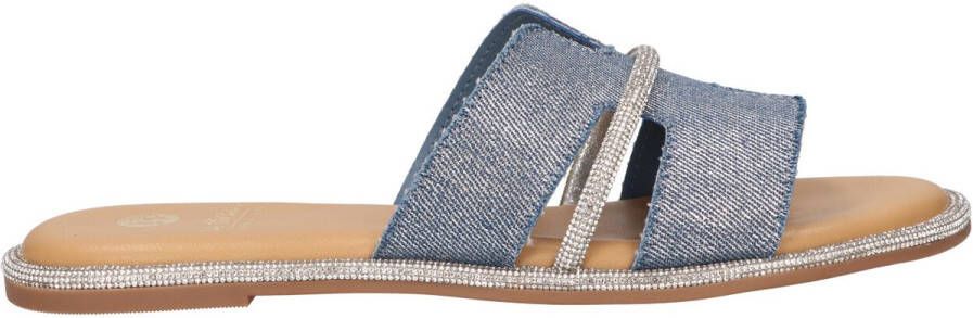 La Strada Sandaal blauw jeans dames