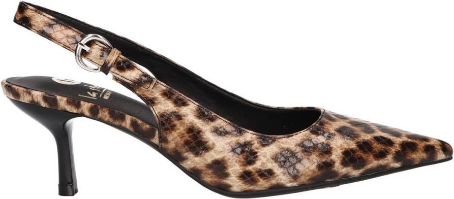 La Strada Slingback luipaard dames
