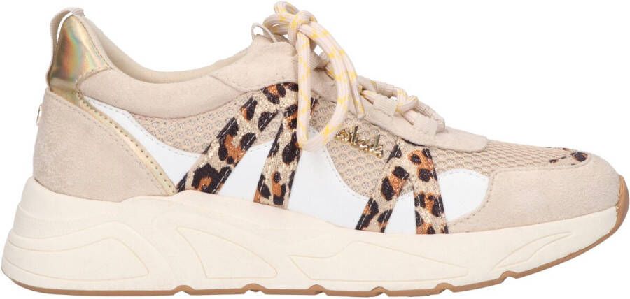La Strada Sneaker beige leopard dames
