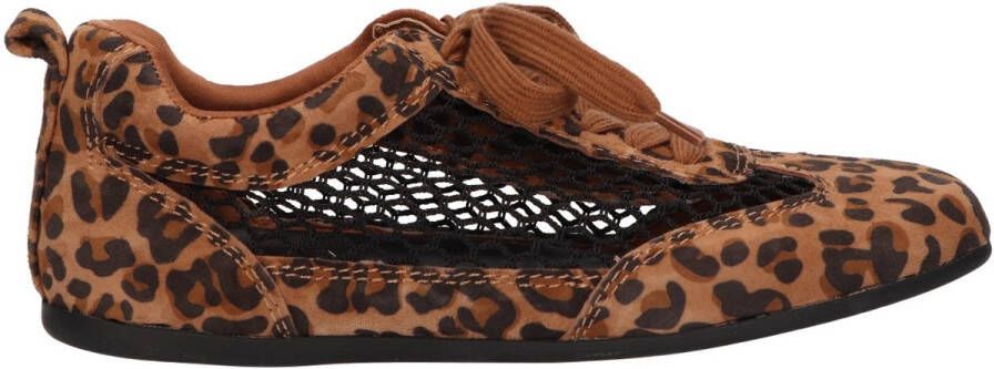 La Strada Sneaker luipaard mesh dames