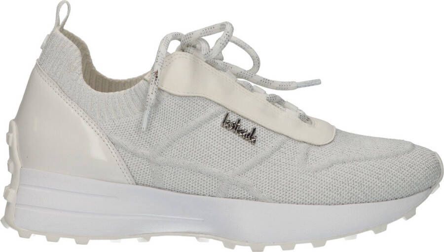 La Strada Sneaker wit met beige dames