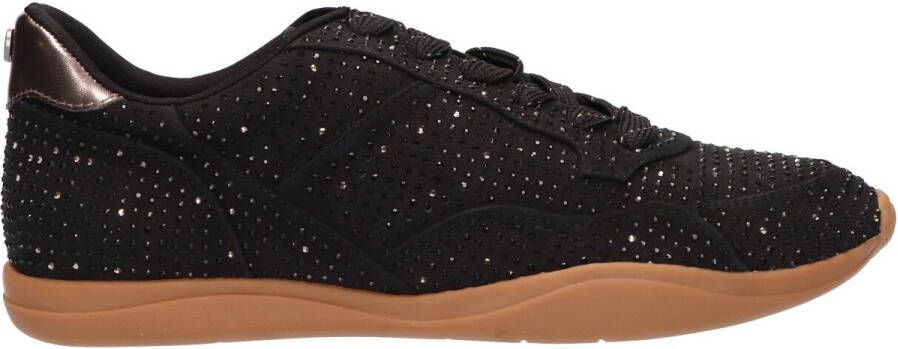 La Strada Sneaker zwart met steentjes dames