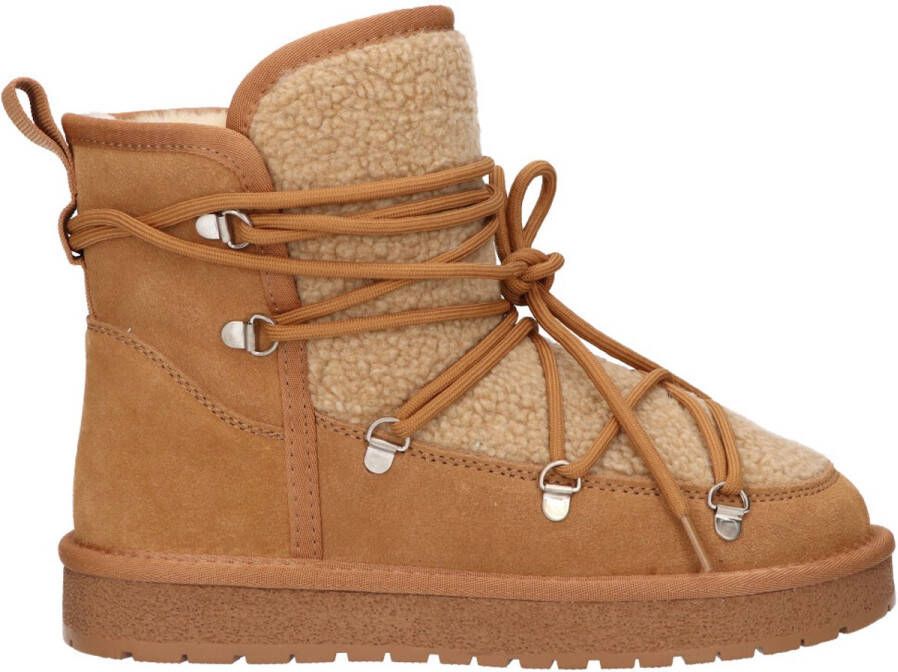 La Strada Snowboot camel dames