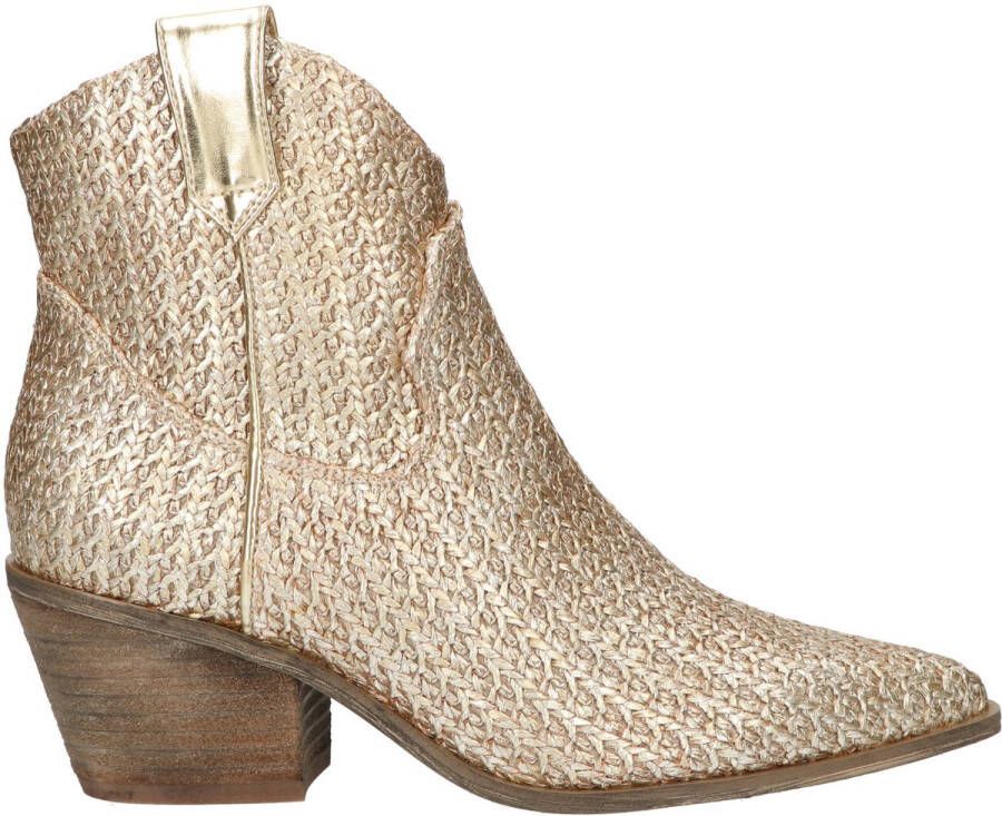 La Strada Western bootie goud dames