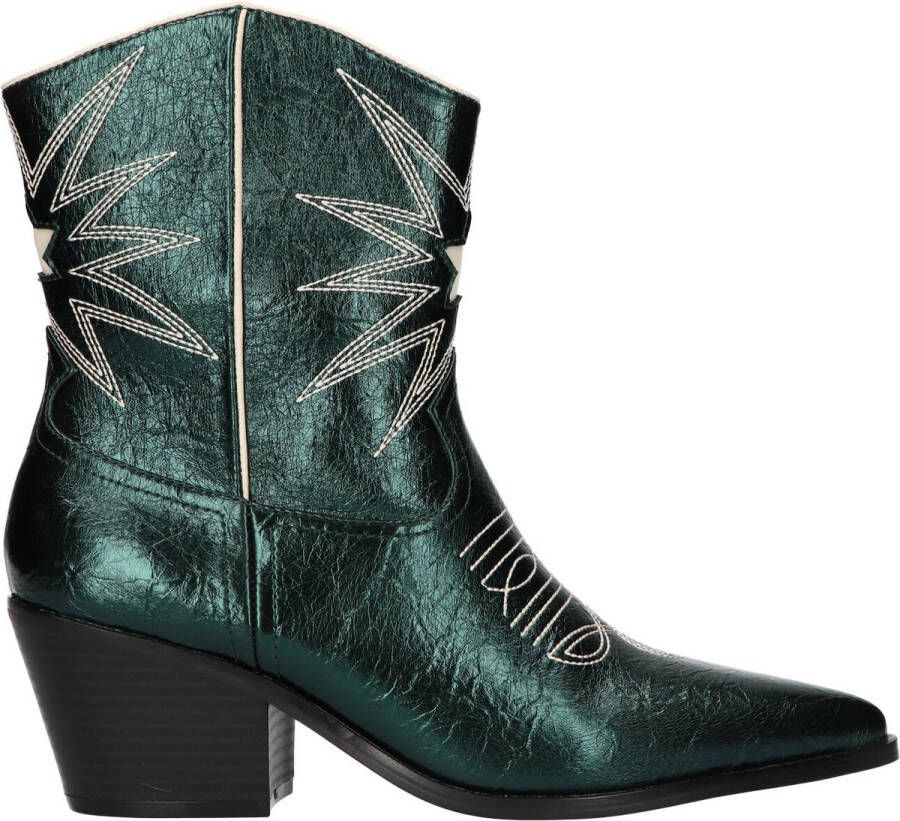 La Strada Western bootie groen dames