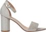 La Strada Zilver glitter sandaal met hak dames - Thumbnail 1