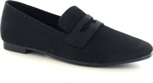 La Strada Zwarte stretch loafer