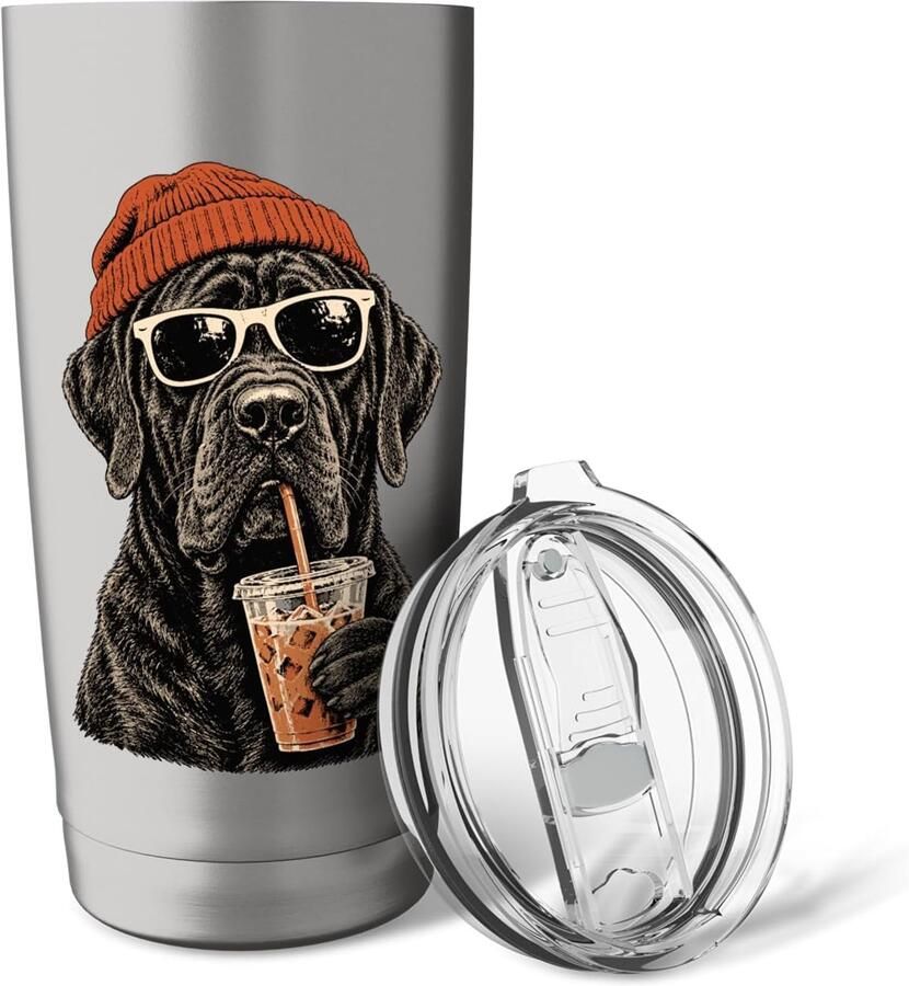 Labrador Eiskaffee Thermobeker