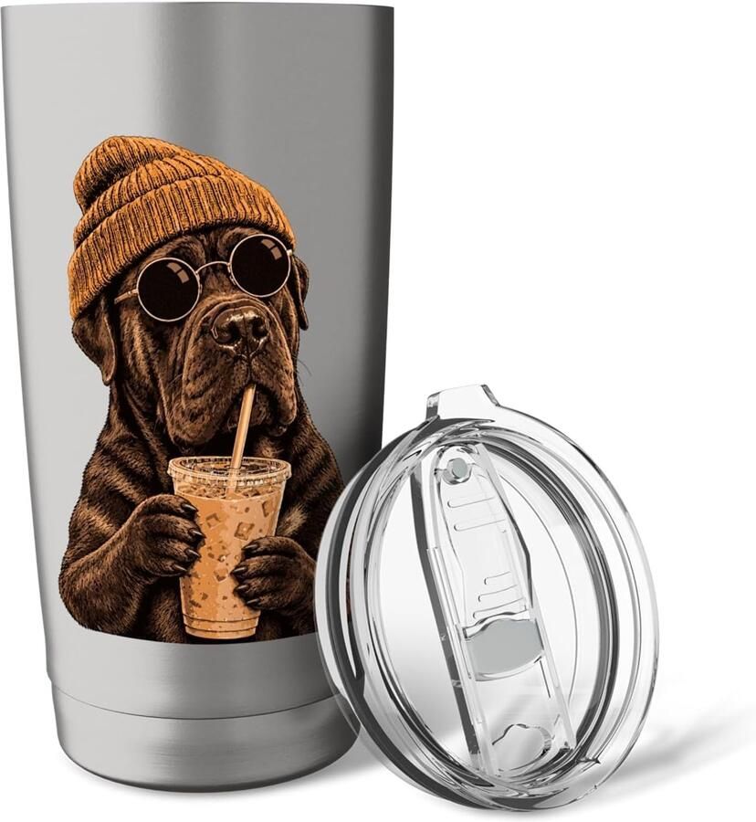 Labrador Eiskaffee Thermobeker