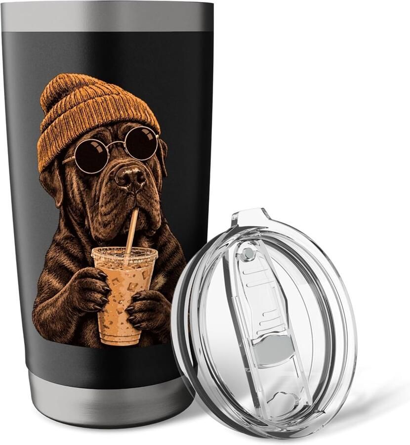 Labrador Eiskaffee Thermobeker