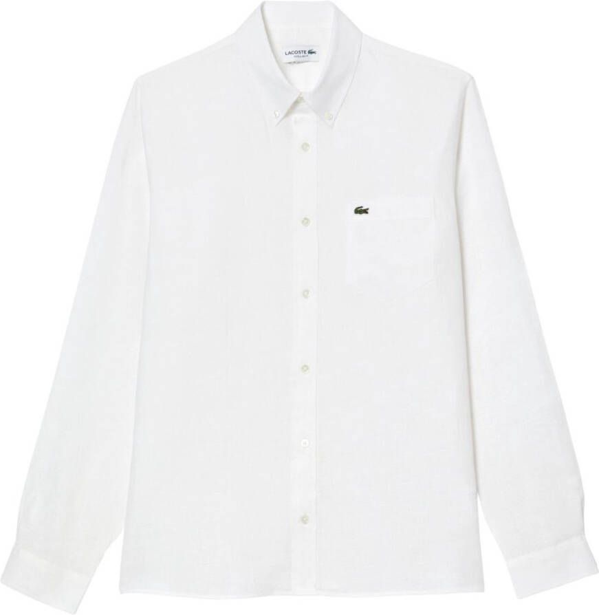 Lacoste 1H Overhemd Heren Wit