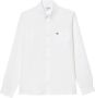 Lacoste 1H Overhemd Heren Wit - Thumbnail 1