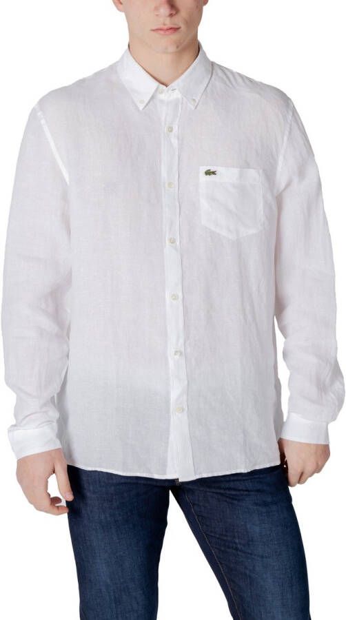 Lacoste 1H Overhemd Heren Wit
