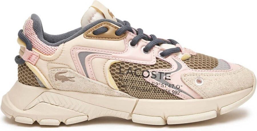 Lacoste L003 Neo Fashion sneakers Schoenen off white light pink maat: 37.5 beschikbare maaten:36 37.5 38 39.5 40.5 41 42