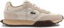 Lacoste Stijlvolle Heren Casual Sneakers Beige Heren - Thumbnail 1