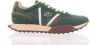 Lacoste Moderne stijl Sneakers met krokodillen detail Green Heren - Thumbnail 1