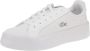 Lacoste 47SFA0111 Carnaby Plat LT Damesschoenen Sneaker 21G-Wht-Wht - Thumbnail 1