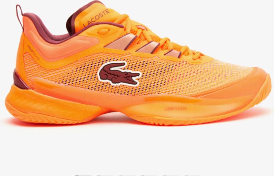 Lacoste Casual Herensneakers Ultra CC Oranje